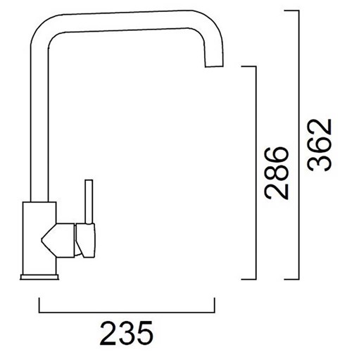 B&F Polished Stainless | Main Pressure Tap